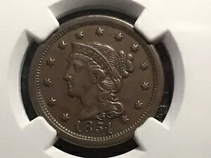 大セント1851/INV。 18 Ngc オーストラリア 530 億なかなか市場に出回らない素敵なコイン｜WORLD RESOURCE【KING店】