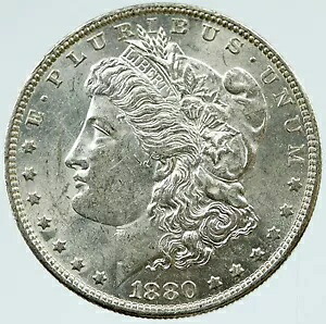 1880P US アメリカ合衆国 モルガン ドル PFLike シルバー コイン EAGLE i117049