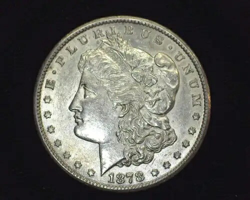 HS&C: 1878 CC モルガン ドル AU - 米国コイン