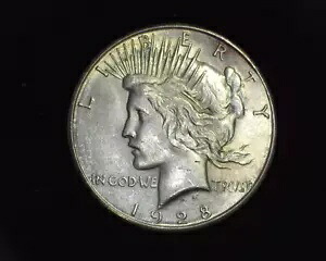 HS&C: 1928 S ピース ダラー BU - 米国コイン