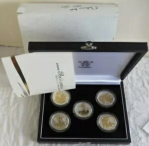 2006 ゴールデン シルエット 5 X 1オンス ?2 シルバー プルーフ ブリタニア コレクション - 完成品|WORLD RESOURCE【KING店】