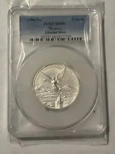 1996 メキシコ 2 オンザ リベルタード MS68 PCGS