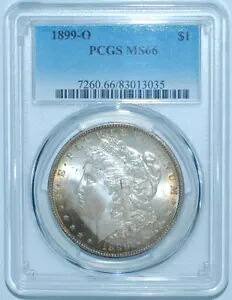 1899 O PCGS MS66 モルガン シルバー ダラー｜WORLD RESOURCE【KING店】