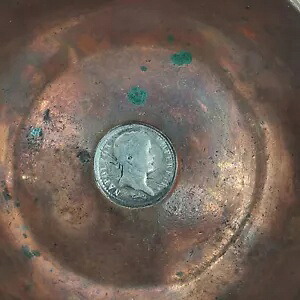 ナポレオン ボナパルト 1811 銀貨 1/2 フラン お土産銅ボウル フランス帝国