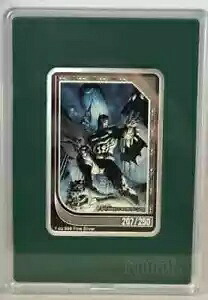 バットマン DC コミックス 1 オンス .999 ファイン シルバー グリーン カード コイン 201/250 ニウエ｜WORLD RESOURCE【KING店】