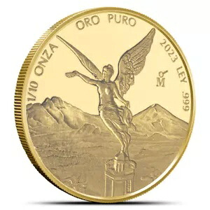 2023 1/10 オンス プルーフ メキシコ リベルタ ゴールド コイン (カプセル入り)|WORLD RESOURCE【KING店】