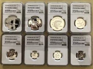 ベリーズ 1979 銀貨セット NGC PF69-70 ナイスボックス|WORLD RESOURCE【KING店】