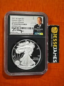 2021 W プルーフ シルバー イーグル NGC PF70 ウルトラ カメオ アドバンス リリース EDMUND MOY T-1｜WORLD RESOURCE【KING店】
