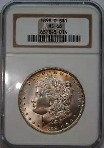1898-O モーガン ドル PCGS MS66