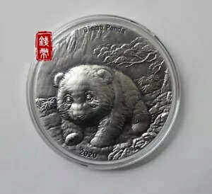パラオ 2020年 2oz ジャイアントパンダ記念銀貨 50mm (箱&COA)｜WORLD RESOURCE【KING店】 160,050円