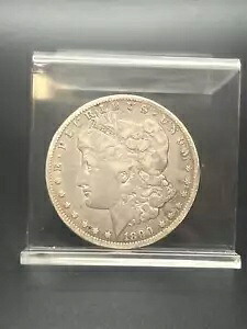 1890-CC $1 モーガン シルバー ダラー ~品質 F ~ オールド ウェスト カーソン シティ ミント コイン