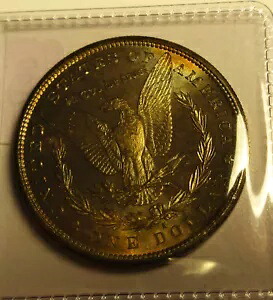 1881 S モーガン シルバー ダラー コイン UNC モンスター トーニング グレート カラー ロット#671｜WORLD RESOURCE【KING店】