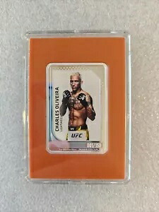 2024 UFC ミント トレーディング コイン チャールズ オリベイラ 001/150!