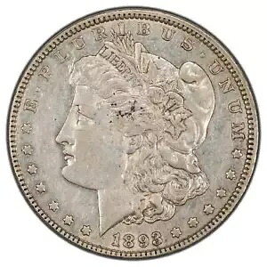 アメリカ 1893 $1 モルガン シルバー ダラー コイン