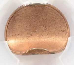 (1982-2008) 1c リンカーン セント エッジ ストライク PCGS MS63 レッド