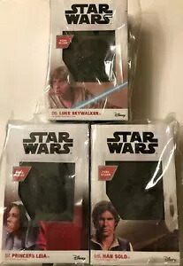 ニウエ スター・ウォーズ ちびセット：ルーク・スカイウォーカー、レイア姫、ハン・ソロ銀貨