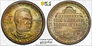 1946 ブッカー T. ワシントン記念ハーフダラー PCGS MS67 ナイス トーニング 2062