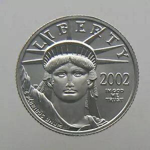 2002 アメリカン プラチナ イーグル 1/4 オンス $25｜WORLD RESOURCE【KING店】