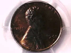 1941 リンカーン ウィート セント PCGS PR 64 RB 83518102 トーン