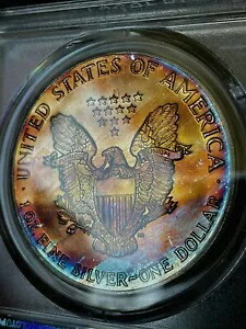 1988 アメリカンイーグル $1 PCGS MS67 ~キラーナチュラルトーンシルバーイーグル!!~