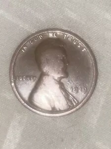 1919 ペニー、小麦セント、米国ペニー、造幣局マークなし