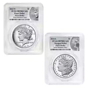 PCGS ドルのペア
