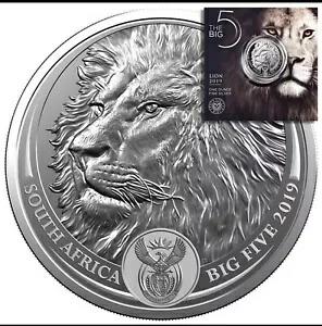 南アフリカ BIG Five I SERIES ライオン 2019 1oz｜WORLD RESOURCE【KING店】