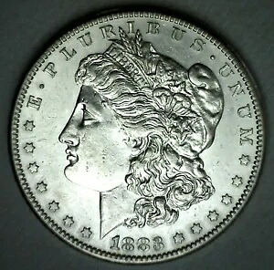1883 S モーガン シルバー ダラー $1 米国コイン ほぼ未流通 サンフランシスコ鋳造 152,900円