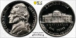 1965 ジェファーソン ニッケル PCGS SP65 DCAM SMS