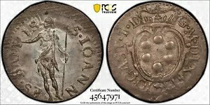 (1723-1737) トスカーナ イタリア 5 クワトリーニまたはクラツィア PCGS MS63 ポップ トップ 2/0 フィナー 2370