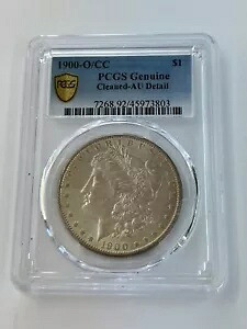 1900-O/CC $1 PCGS クリーニング済み - AU 詳細
