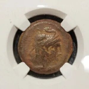 Ngc 認証済み プトレマイオス朝 プトレマイオス 5 世 ?22 205/4-180 bce .希少コイン