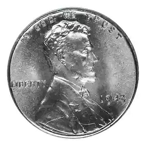 1943 リンカーン ウィート セント PCGS MS67 CAC