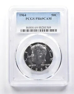 PR69 CAM 1964 ケネディ ハーフダラー PCGS *6020