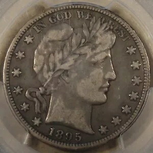 1895-O 理髪店 ハーフダラー 50c PCGS 認定 VF25 152,900円