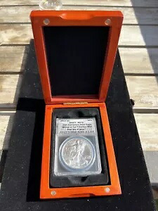 2011 アメリカン シルバー イーグル * ANACS MS70 * 25 周年記念 * 発行初日