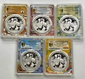 PCGS MS70 2025 中国パンダ 30 グラム銀貨発行初日|WORLD RESOURCE【KING店】