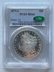 1879-S $1 PCGS MS 66 CAC モルガン シルバー ダラー