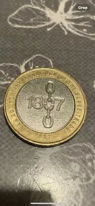 2 ポンド硬貨 (1807) 2007 年の奴隷制度廃止