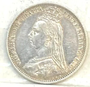 イギリス イギリス イングランド 1887 6ペンス ジュビリー レア エラー 1K DIAのみ引き出し