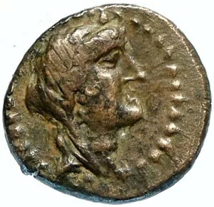 ADANA IN CILICIA 本物の古代紀元前 164 ~ 27 年古いギリシャのコイン DEMETER ZEUS i97475|WORLD RESOURCE【KING店】