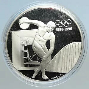 1994 フランス 100 年 IOC オリンピック委員会 プルーフ シルバー 100 フラン コイン i113308｜WORLD RESOURCE【KING店】
