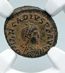 アルカディウス 388AD 古い古代ヴィンテージローマコイン勝利天使の捕虜 NGC i89541|WORLD RESOURCE【KING店】