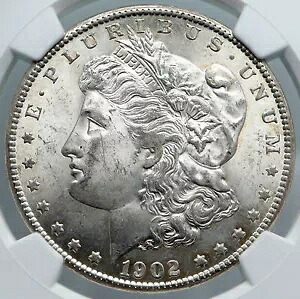 1902 O アメリカ合衆国 シルバー モーガン 米ドル コイン EAGLE NGC i89161|WORLD RESOURCE【KING店】
