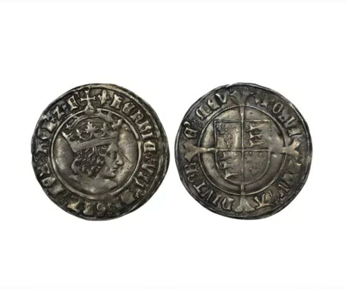 1505-1509 イングランド 4 ペンス S-2258 ヘンリー 7 世国王 NGC XF 詳細 グロート コイン