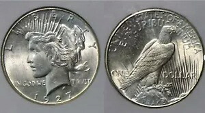 1927 P ピース シルバー ダラー NGC MS64 - 2099｜WORLD RESOURCE【KING店】