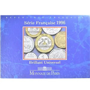 [#1182961] コイン、フランス、モネ・ド・パリ、セット、1996年、パリ、BU、MS、Gadoury:p、