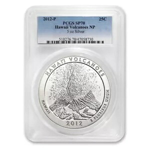 2012-P 5オンス シルバー ATB ハワイ SP-70 PCGS