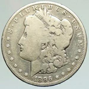 1896 O アメリカ合衆国 イーグル オールド シルバー モーガン 米ドル コイン i111902｜WORLD RESOURCE【KING店】