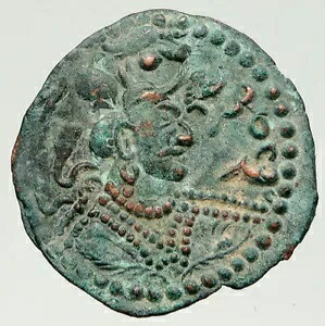 フンニック部族またはネザク フン ネザク シャー 500AD 古代ヴィンテージ ドラクマ コイン i93236